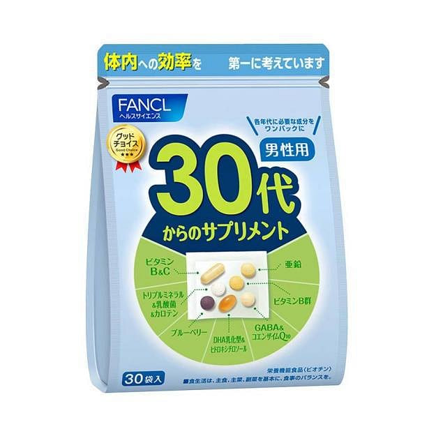 【日本直邮】FANCL男性综合维生素 1 个