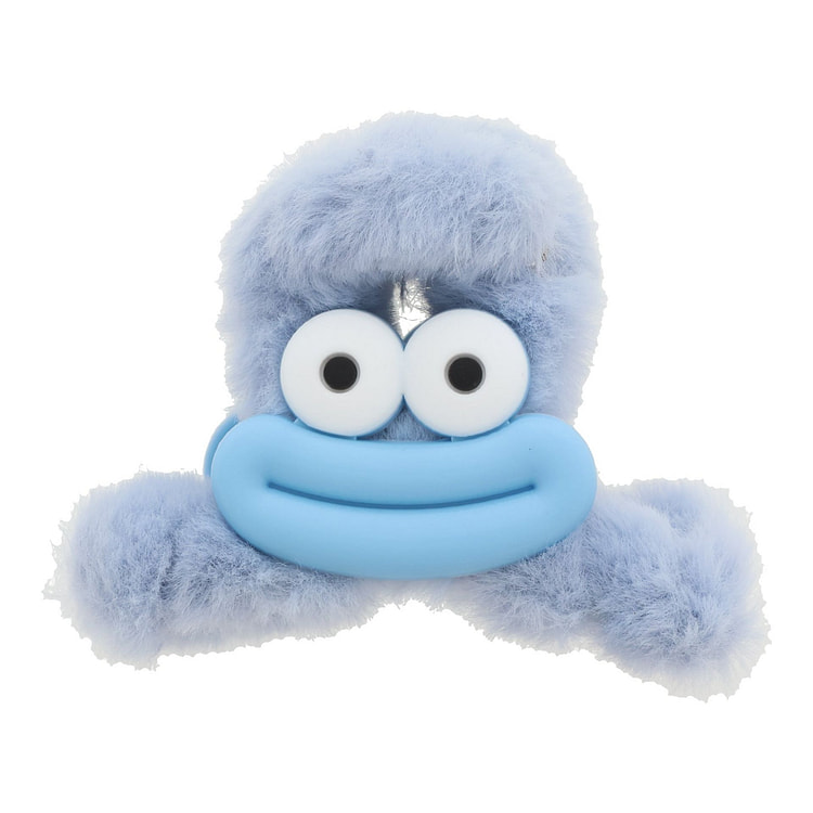 Kawaii Monster Hair Clip - blue
