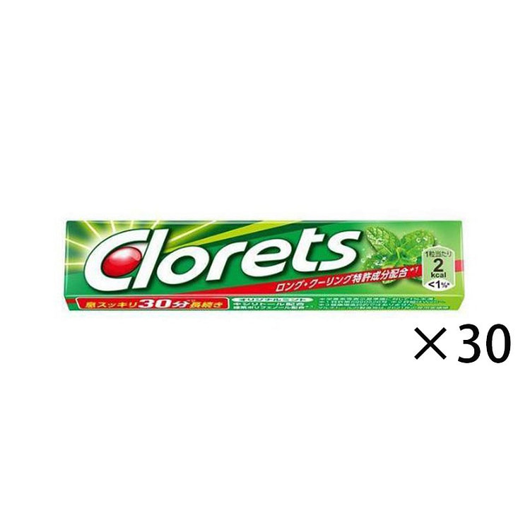 クロレッツ チューインガム ミント味 14個入*30