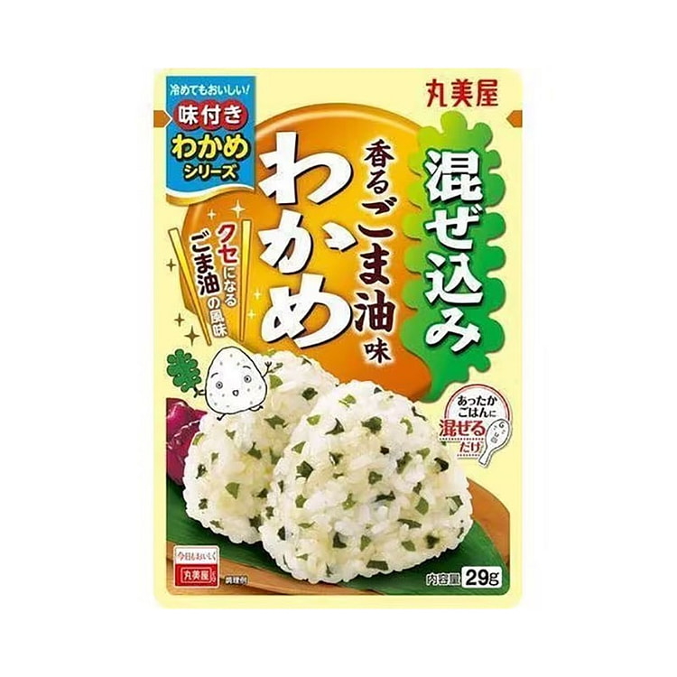 丸美屋 混ぜ込みわかめおにぎりの素 29g