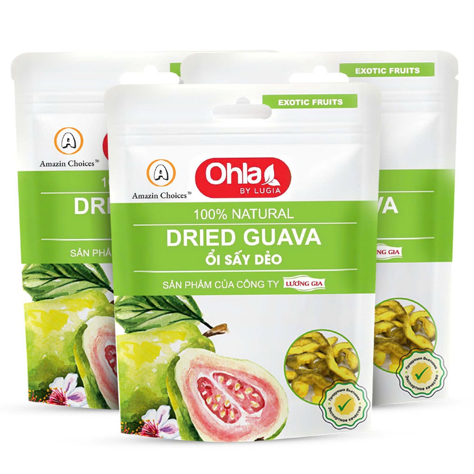 Dried guava 500g, 3 Packs 17.64 oz