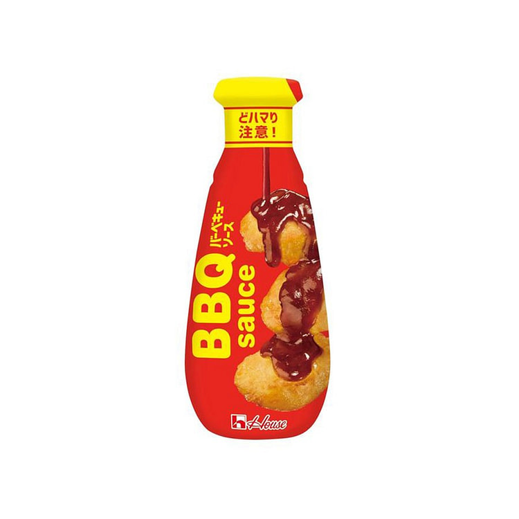 日本 好侍炸鸡块BBQ烧烤酱芥末酱热狗沙拉酱 瓶装