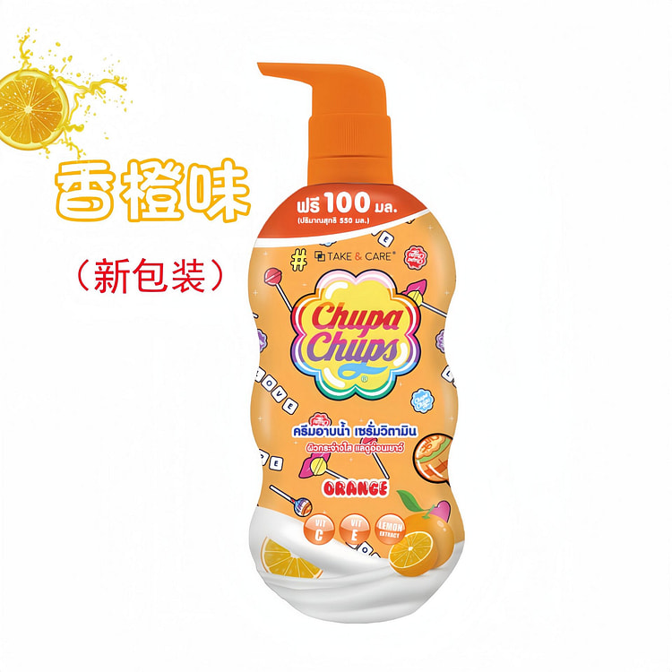ChupaChups珍宝珠·香橙味沐浴露550ml 550 毫升