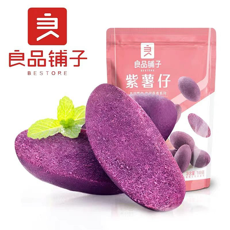 Liangpin Shop Purple potato dried sweet potato sna 100 g