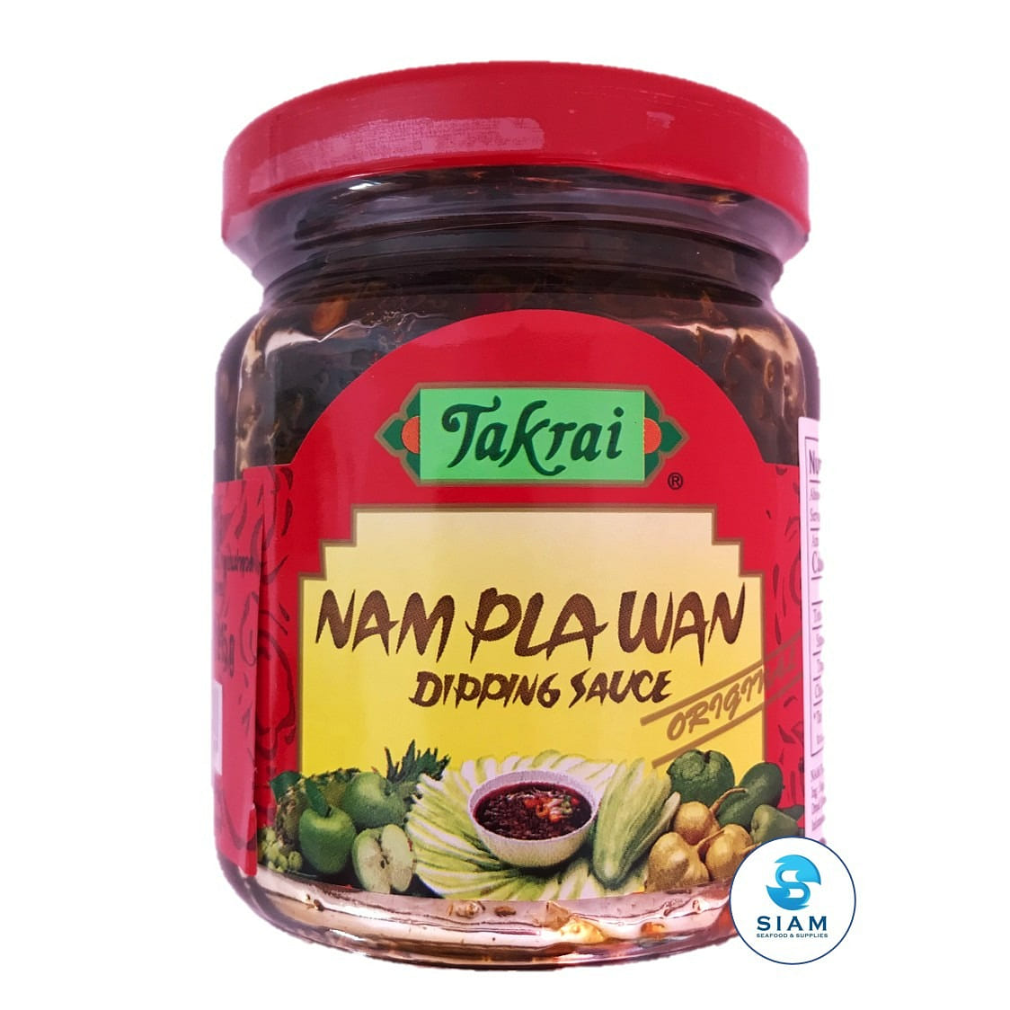 Takrai Thai Fruit Dipping Sauce (Nam Pla Wan) 7.58 oz