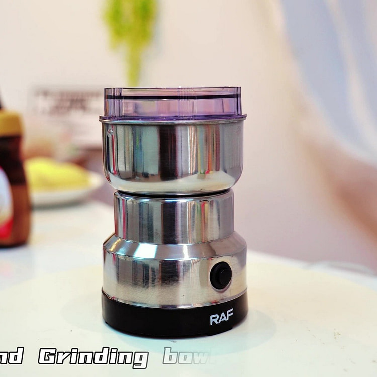 磨豆机电动干磨机家用研磨杯便携式打粉机不锈钢咖啡 1 把