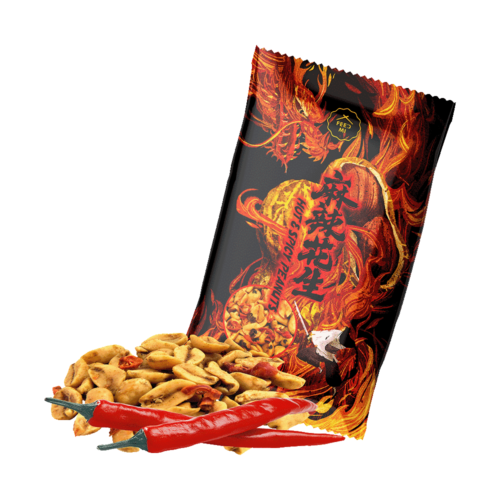 台湾【劲辣滋味】FEEDMI 麻辣花生 80 克