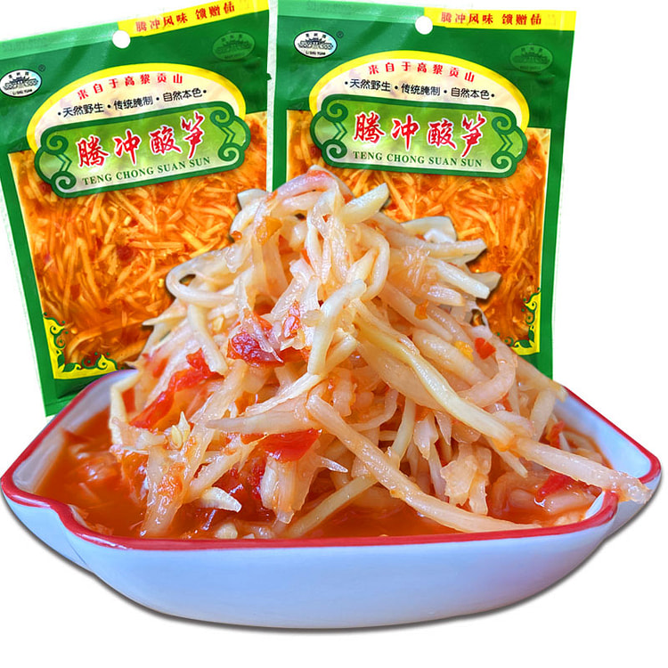 栗树园腾冲酸笋100g*2袋 200 克