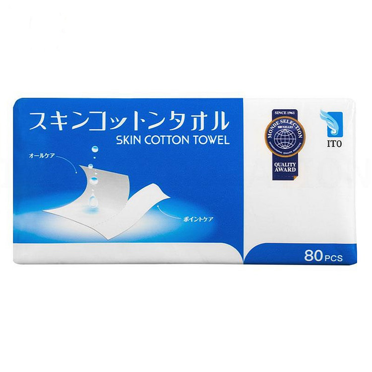 ITO 抽取式 洗脸巾 80张入