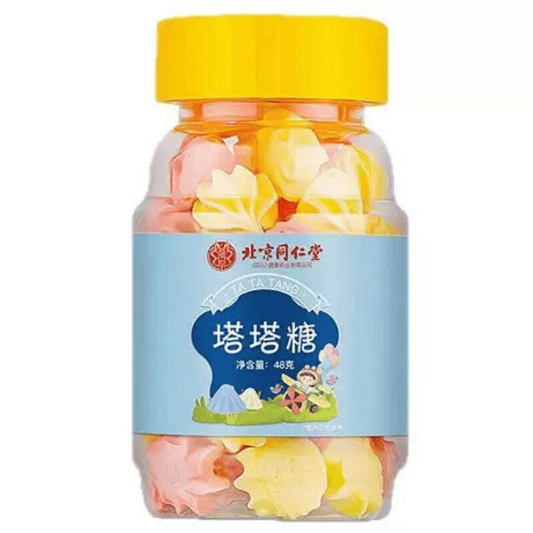 北京同仁堂 塔塔糖 儿童山楂糖果宝塔非打蛔虫糖 1 包