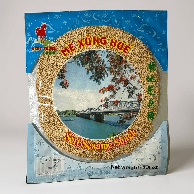 Soft Sesame Snack - Me Xung Mem 3.5 oz 100 g (min 2)