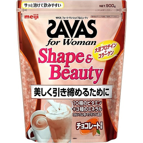MEIJI SAVAS Women's Soy Protein Powder 900 g