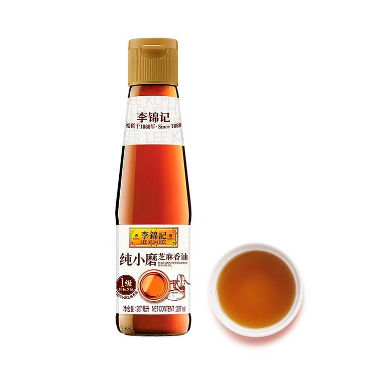 李锦记纯小磨芝麻油207ml*1瓶 1 瓶