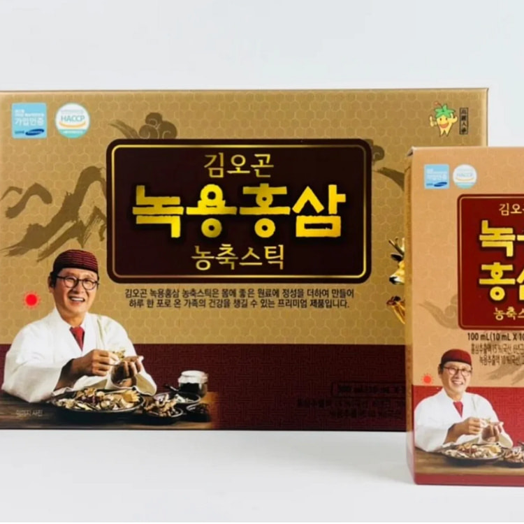 KIM OH GON Red Ginseng Concentrate Stick 30 X 10ml