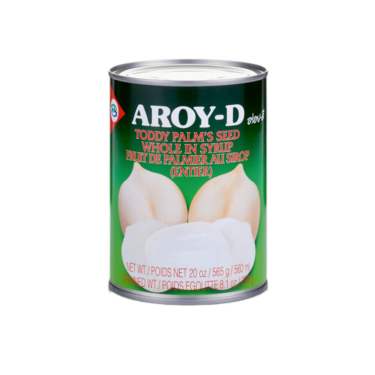 Aroy-D Toddy Palm's Seed Whole in Syrup