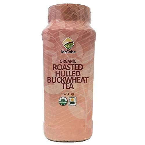 McCabe Organic Roasted Hulled Buckwheat Tea, 16 oz, USDA Certified Organic, Prod 16 oz