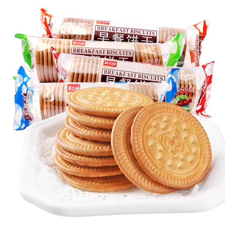 嘉士利早餐饼干红枣原味随机甜品零食167g*1袋 167 克