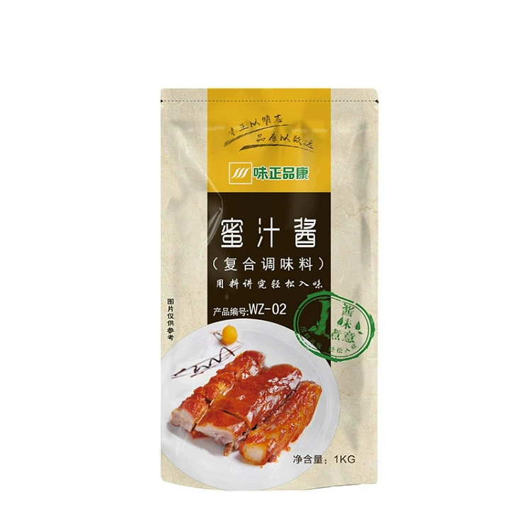 味正品蜜汁酱1kg*1袋叉烧烤肉