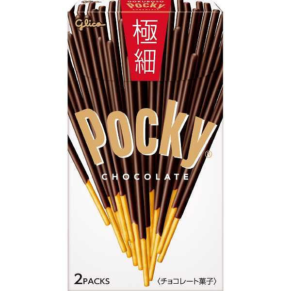 格力高 Pocky 极细 巧克力棒 2袋 1 份