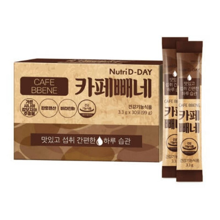 The Bene Americano Flavor Instant Coffee Sticks 3. 1 box