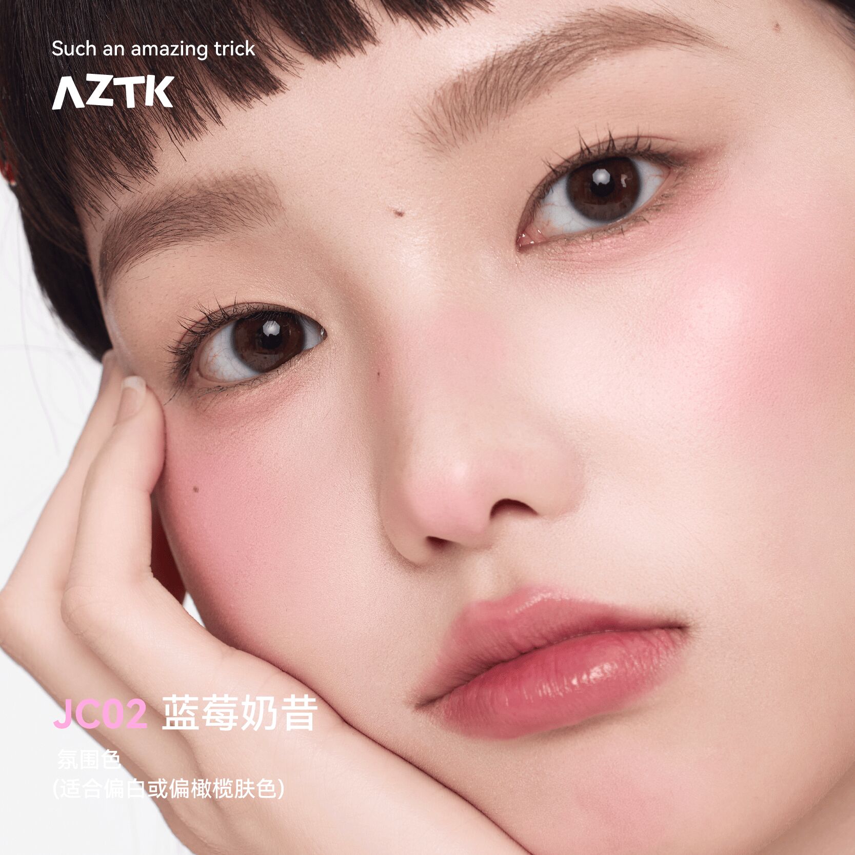 Get AZTK Liquid Blush#JC02 Blueberry Milkshake Delivered | Weee