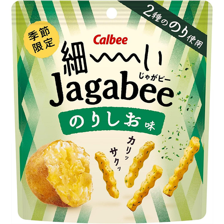 Calbee Thin Jagabee Seaweed Salt Flavor 35g 1 each