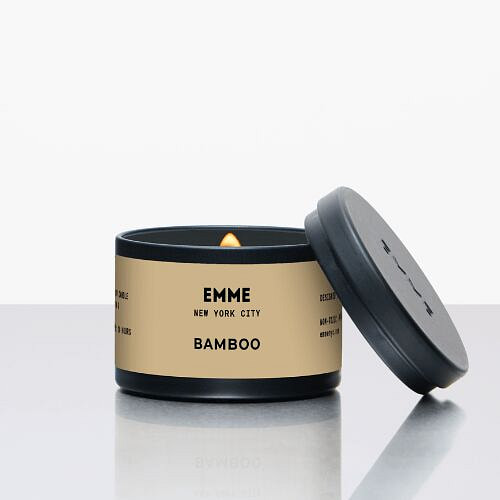 Bamboo  Candle Tin 1 each