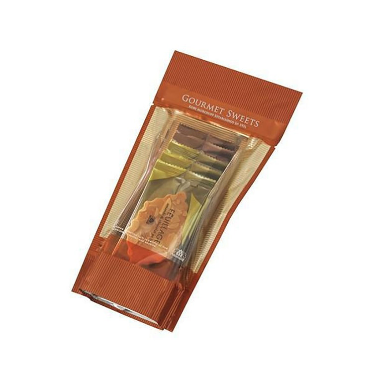 Morozoff Feuillage Almond & Hazelnut Milk Chocolate Cookies 5pcs