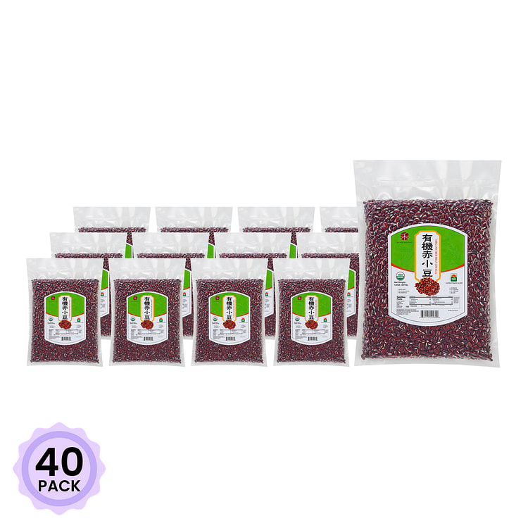 超禾 有机赤小豆 红豆 341 克*40 包