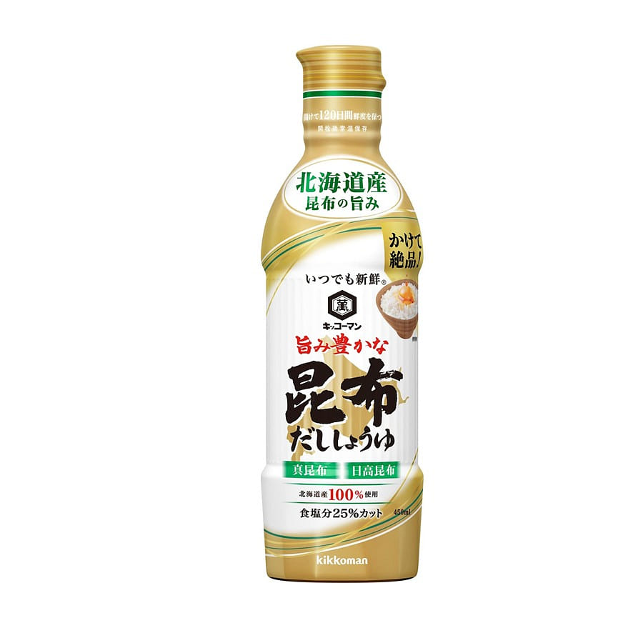 Kikkoman 北海道产 海带酱油 昆布酱油 450 毫升