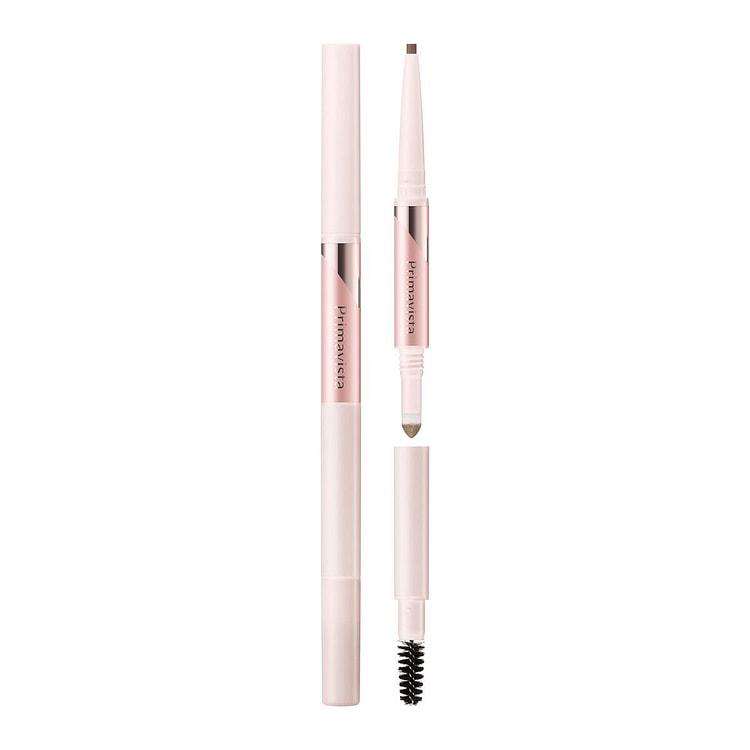 KAO Sofina Lock Brow Pencil & Pwd GY Gray 0.43g 0.43 g