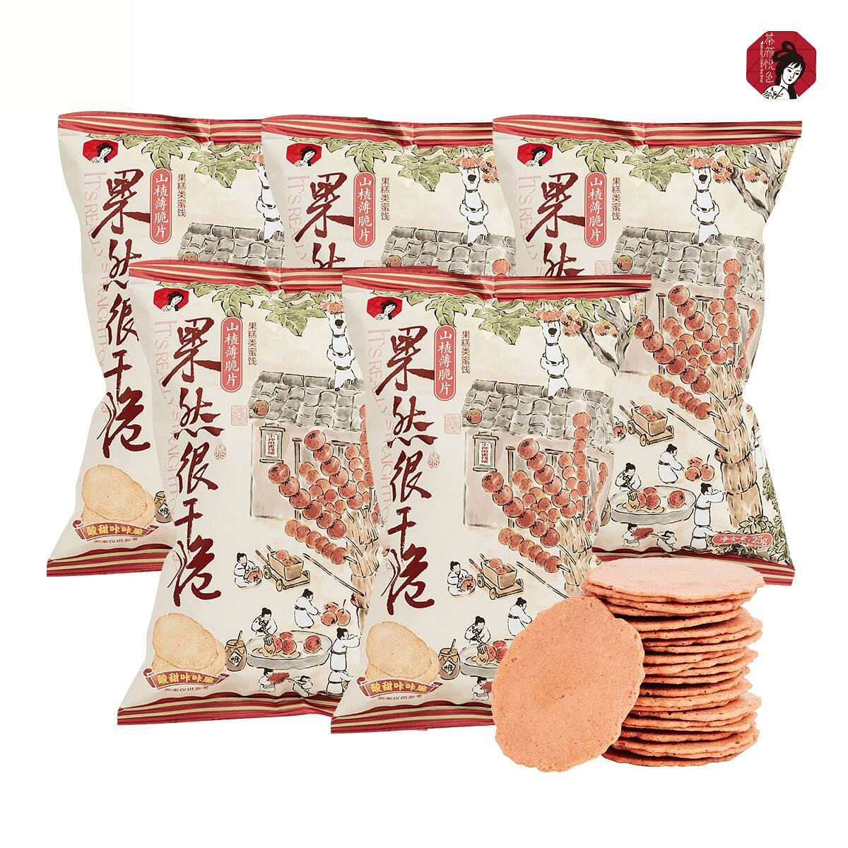 茶颜悦色 | 山楂薄脆片 25 克*5 包