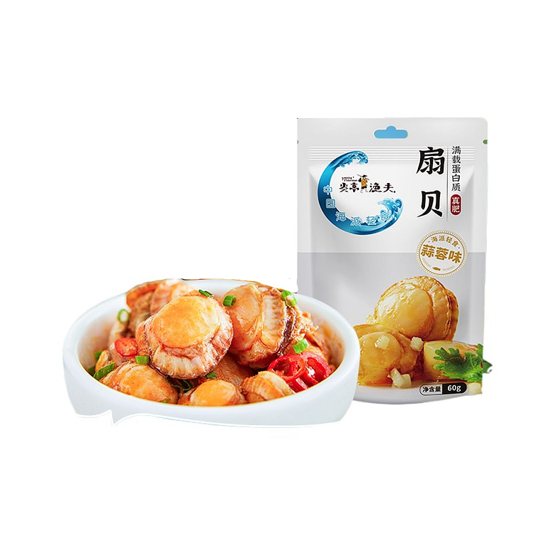 Garlic Scallop Spicy Garlic Scallop 60g * 1 Pack