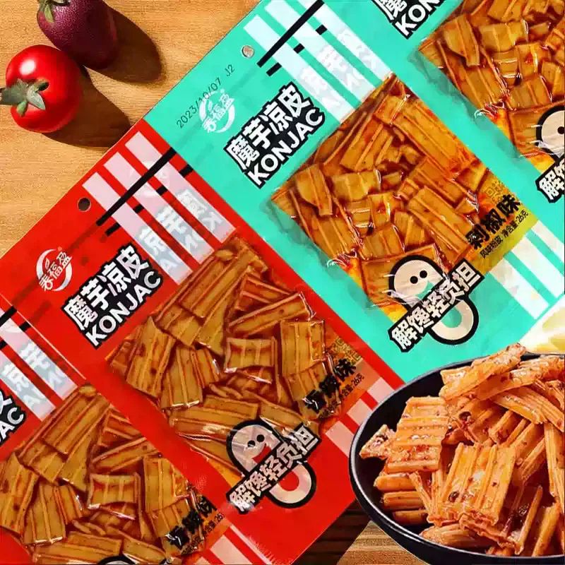 Konjac Cold Noodles Mixed Flavor *6 Bags 25 g