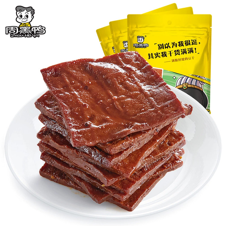 Zhou black duck dried tofu120g*1bag