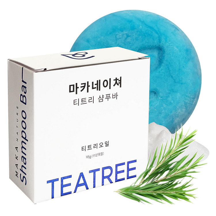 MAKA NATURE All in One Shampoo Bar Collection Tea Tree