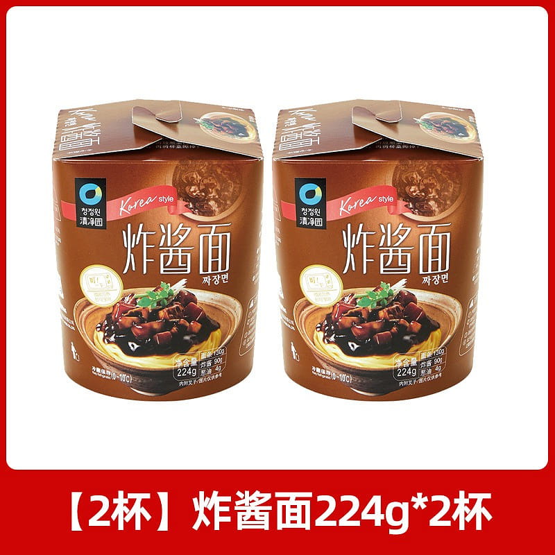 清净园·韩式炸酱面炒年糕380g 380 克