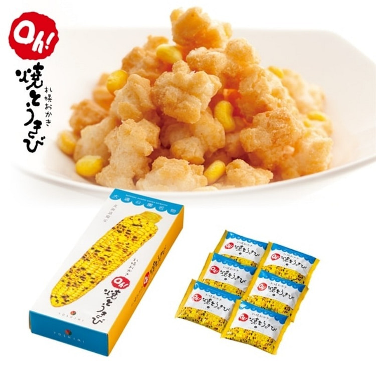 YOSHIMI 札幌玉米仙贝烧爆米花 6袋入