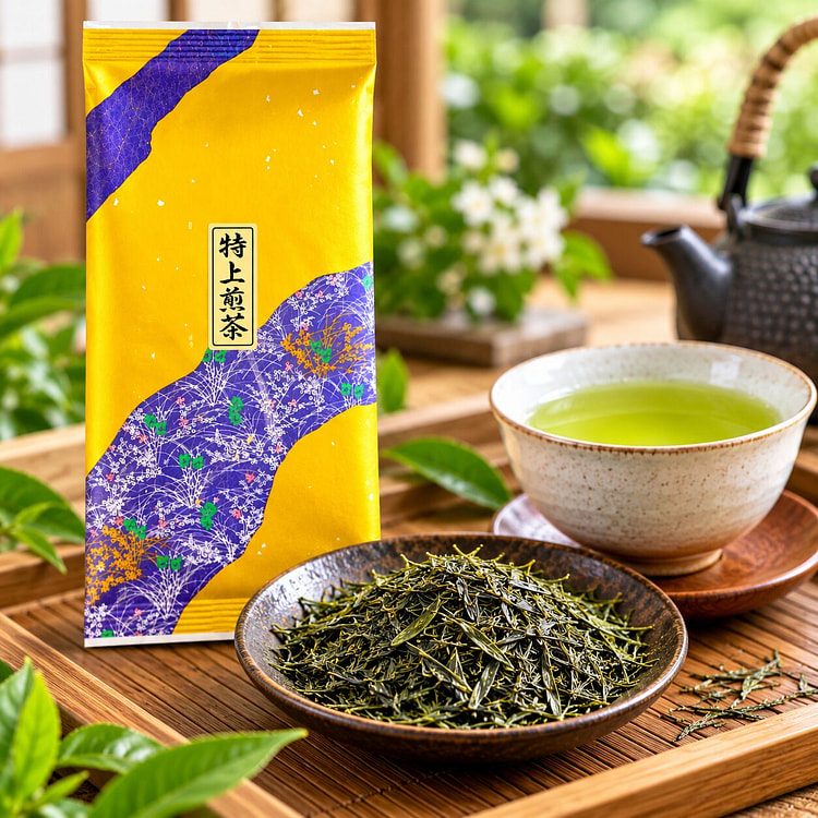 Tokujyo Sencha Gold Premium Loose Leaf Green Tea 100 g