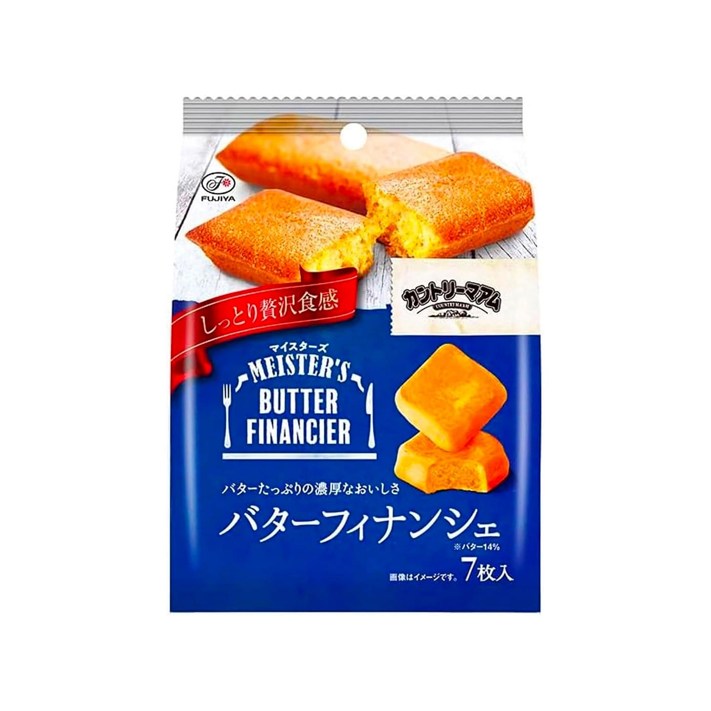 Country Maam Butter Financier Cake Food FUJIYA 78g 1 each