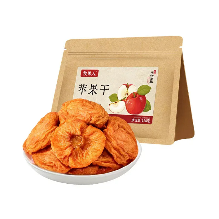 Mu Guo Ren Pure Dried Apples 128g 128 g