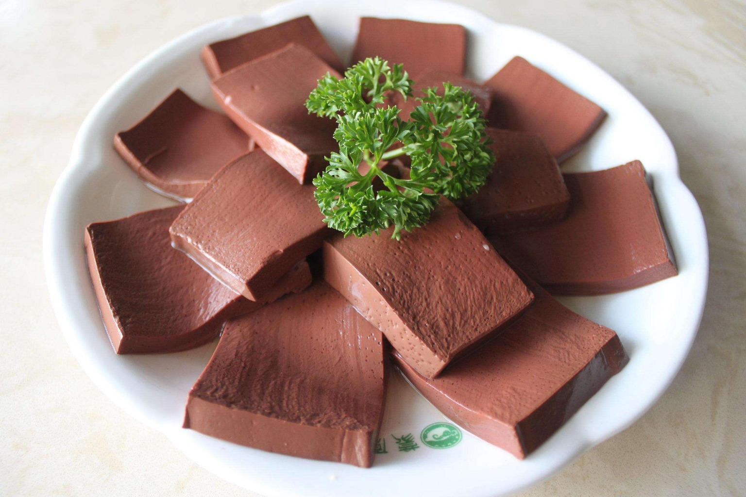 Cooked Duck Blood Curd 10 58oz Weee 