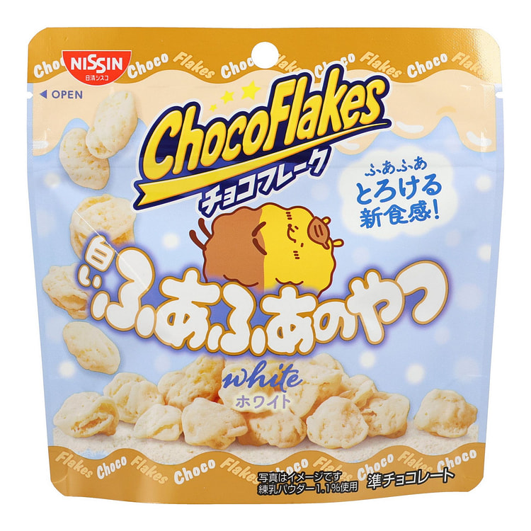 白巧克力玉米片零食