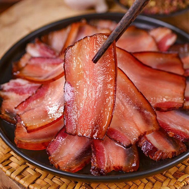 Firewood Smoked Cured Meat, Authentic Sichuan Flavor, Specialty Salted Pork