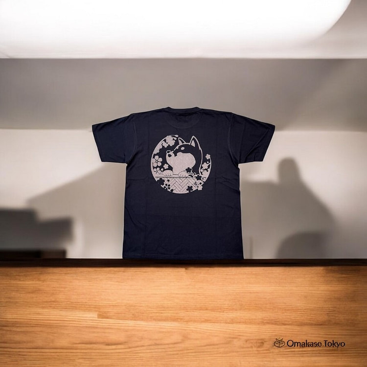 江户天日式图案T恤-7.4盎司（男款） 360 克