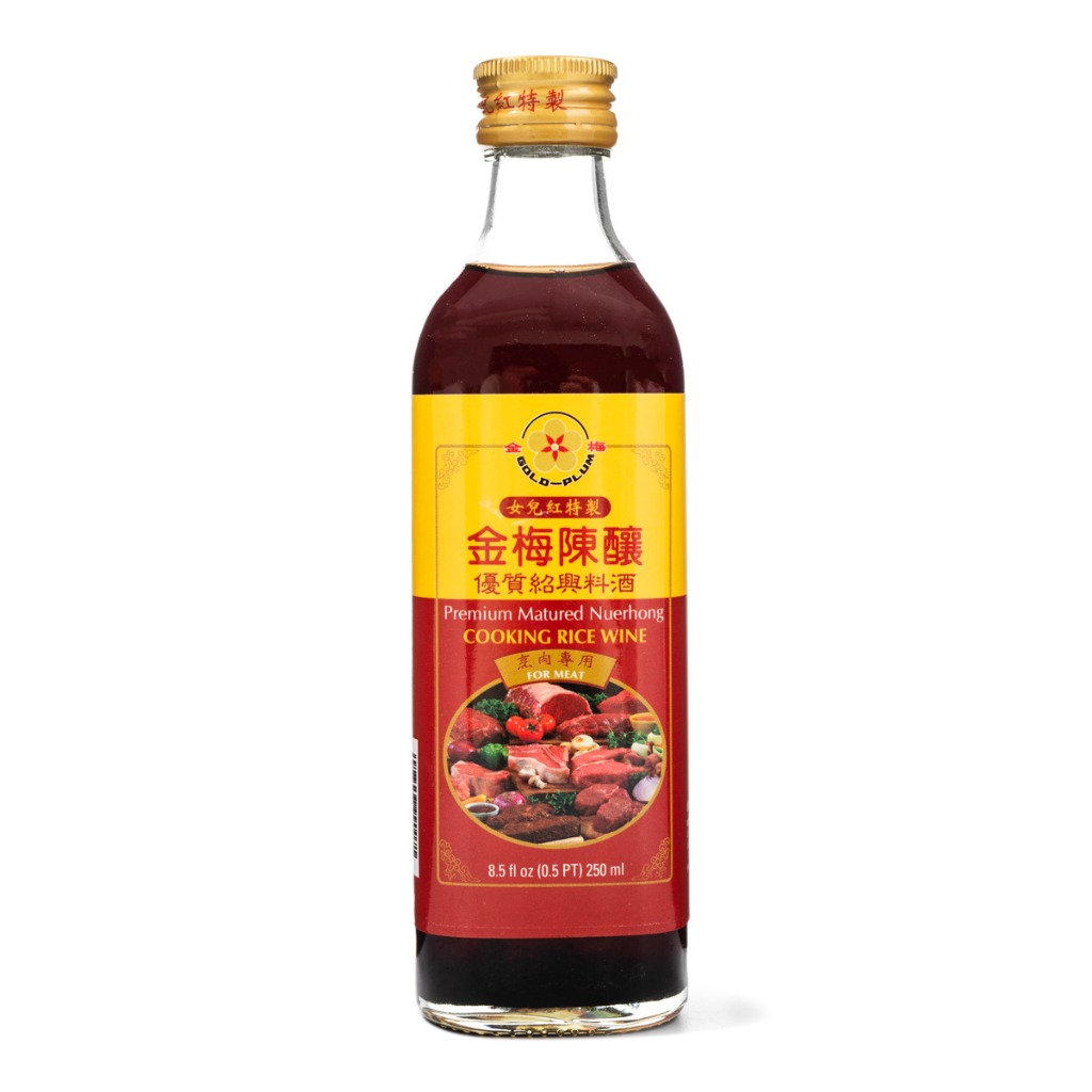 Gold Plum Premium Matured Nuerhong Cooking Rice Wine For Meat Weee!