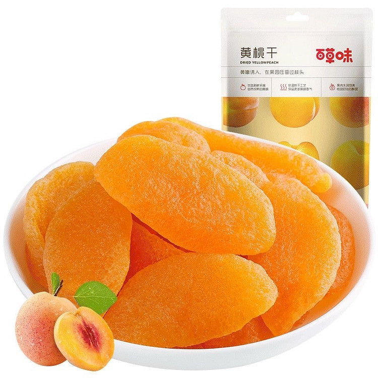 1 bag of dried peach meat 100 g