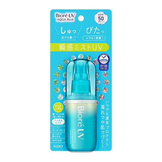 Kao Biore UV Aqua Protect Mist Spray SPF50+/PA++++ 60 ml