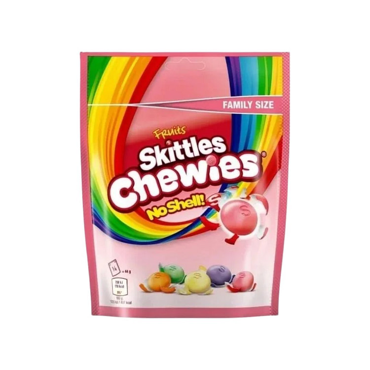 Skittles Fruit Chewies Pouch 137G (UK)