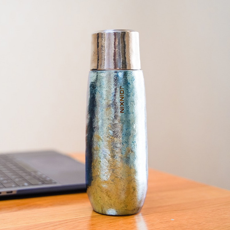 纯钛·焖茶保温杯 泡茶茶器茶壶 泡茶叶安全方便-蓝